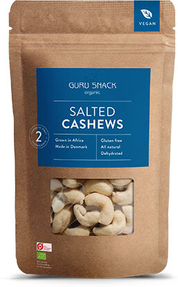 Guru Snack Cashews Salted Ø - 1 stk