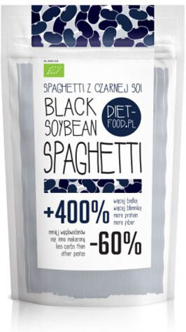 Diet-food Soja spaghetti sort Ø glutenfri - 200 g