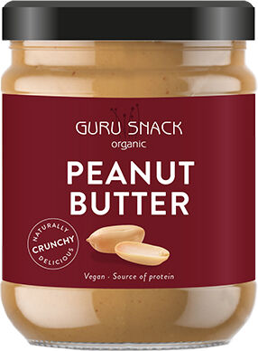 Guru Snack Peanutbutter Crunchy Ø - 500 g