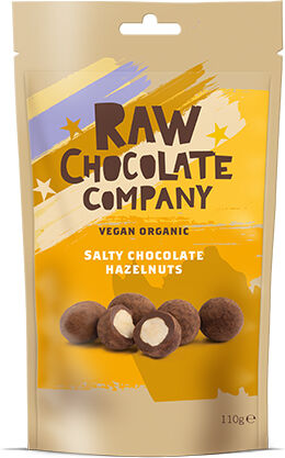 The Raw Chocolate Company Rå Chokolade Hasselnødder Ø - 110 g