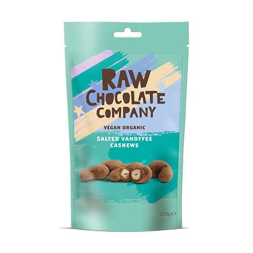 The Raw Chocolate Company Rå Chokolade Cashewnødder Vanoffe Ø - 110 g
