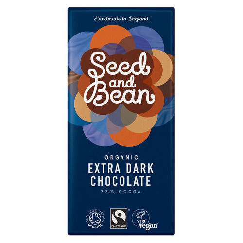 Seed & Bean Mørk Sjokolade 72% Ø (Seed&bean) - 85 g