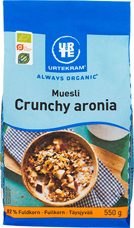 Urtekram Müsli Havre Crunchy Aronia Ø - 550 g