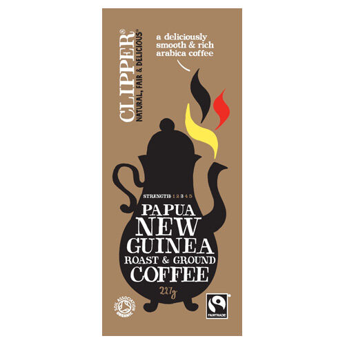 Clipper Kaffe Papua Nyguinea Malt Økologisk - 227 g