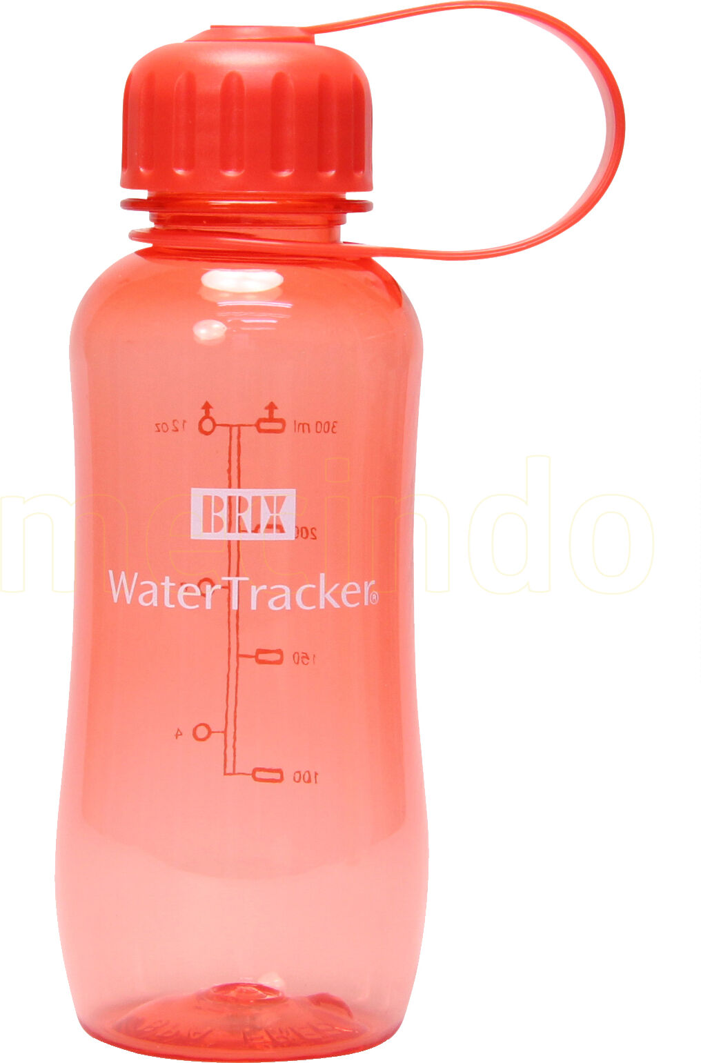 BRIX WaterTracker 0,3 L. Coral BPA-fri drikkeflaske 0,3 L Coral - 0 stk