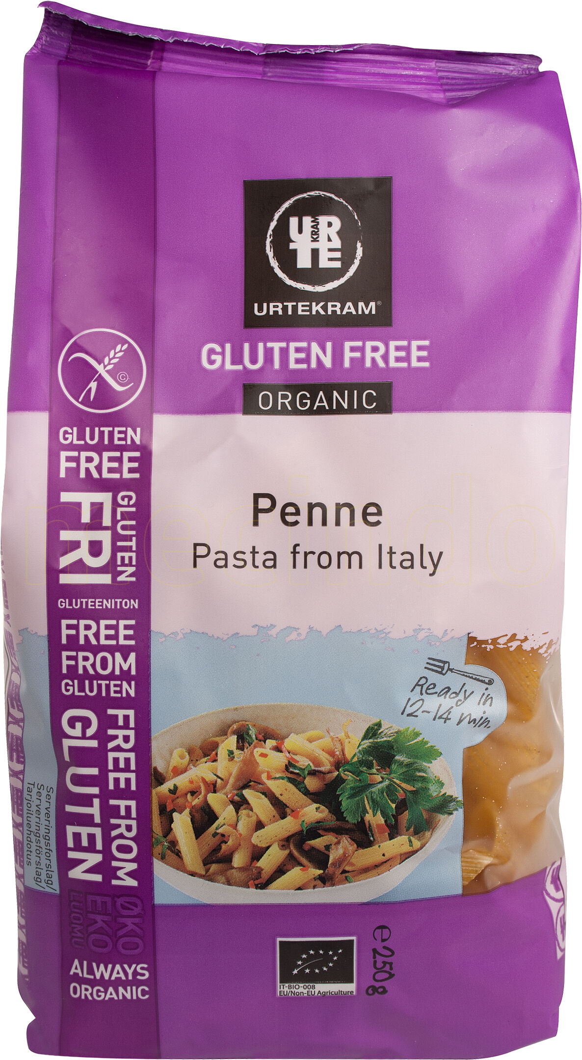 Urtekram Penne Glutenfri Ø - 250 g