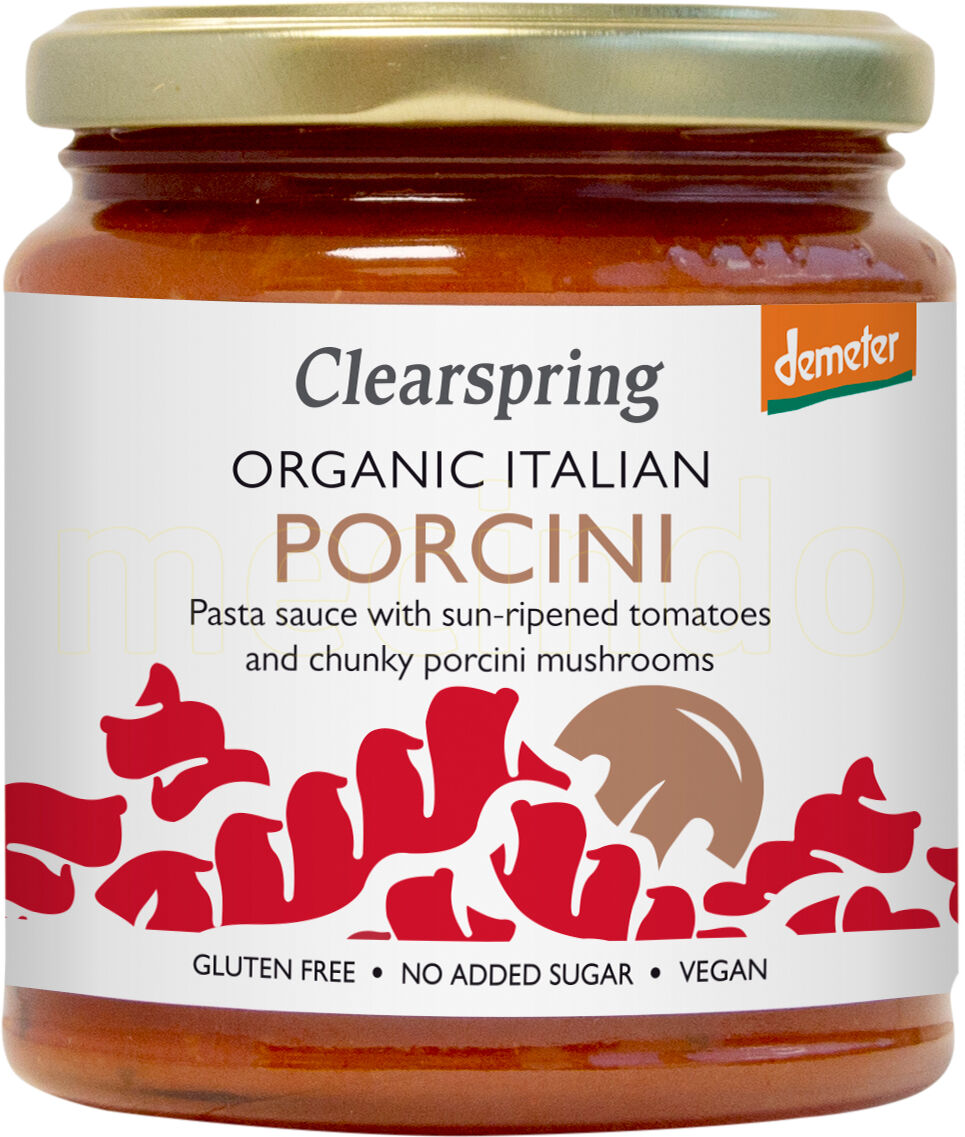 Clearspring Pasta Sauce Porcini Ø - 300 g