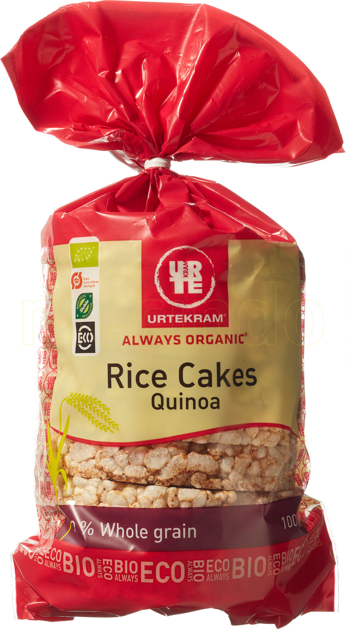 Urtekram Riskake Quinoa Ø - 100 g