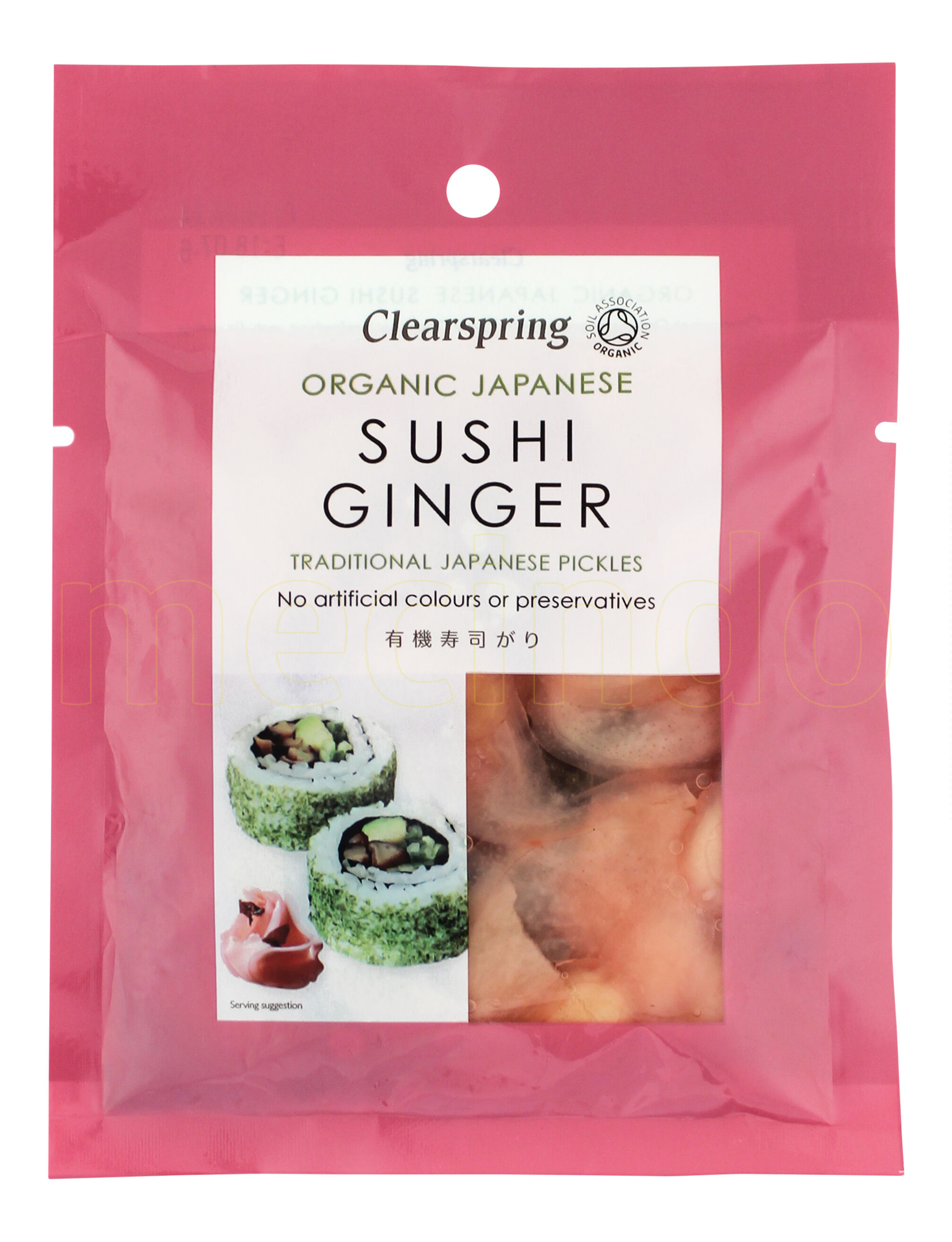 Clearspring Sushi Ingefær - 50 Gram