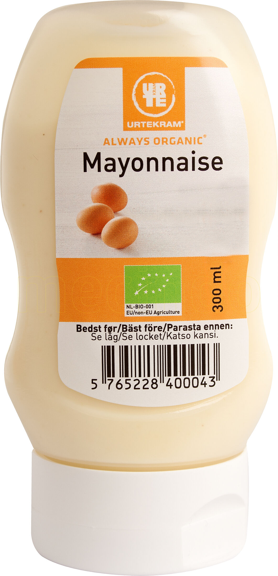 Urtekram Mayonnaise Ø - 300 ml