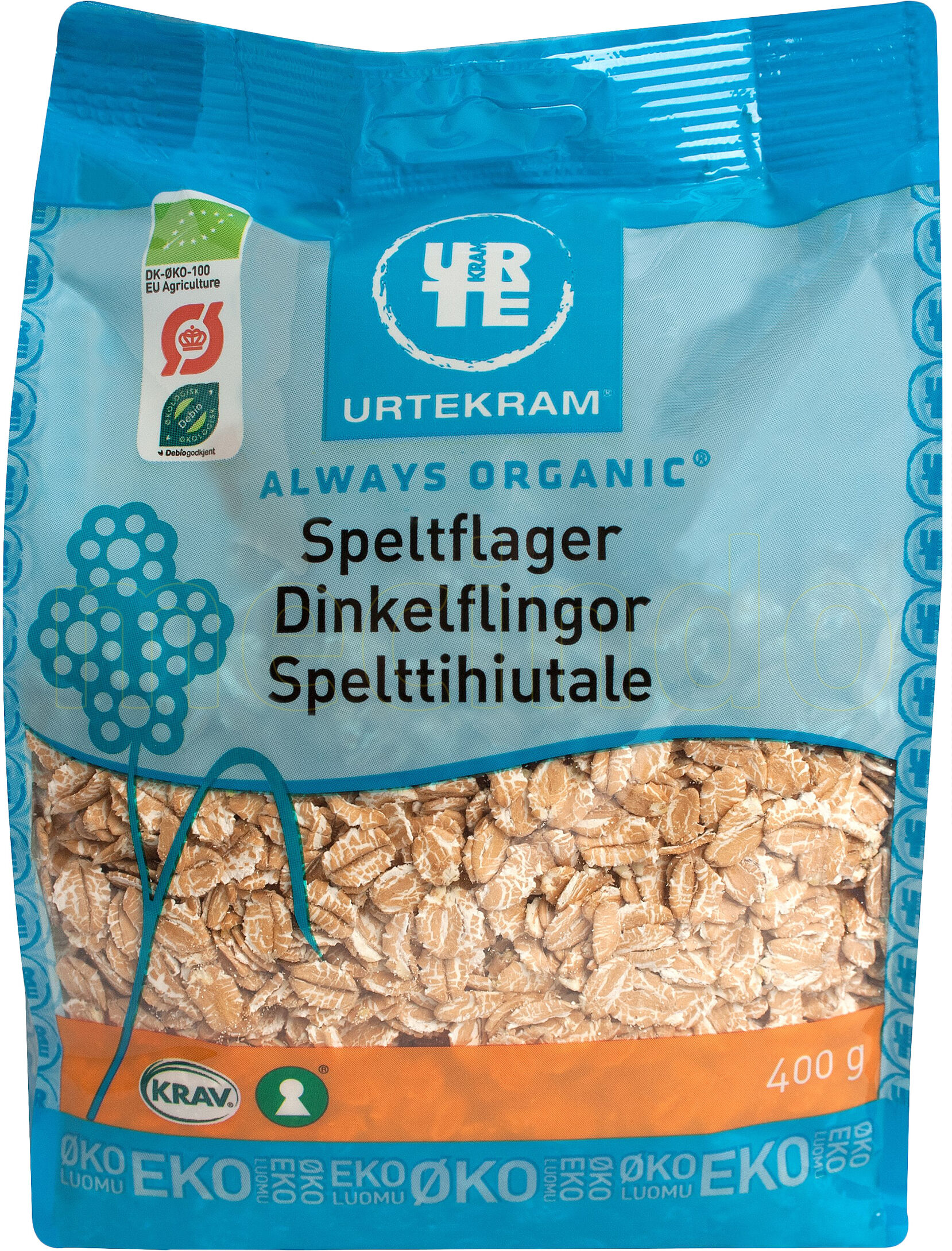 Urtekram Speltflak Ø - 400 g