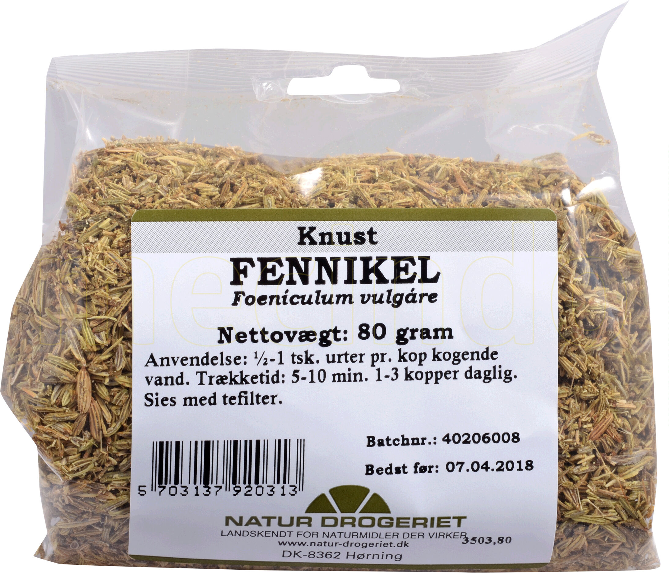 Natur Drogeriet Natur-Drogeriet Fennikel Knust - 80 g