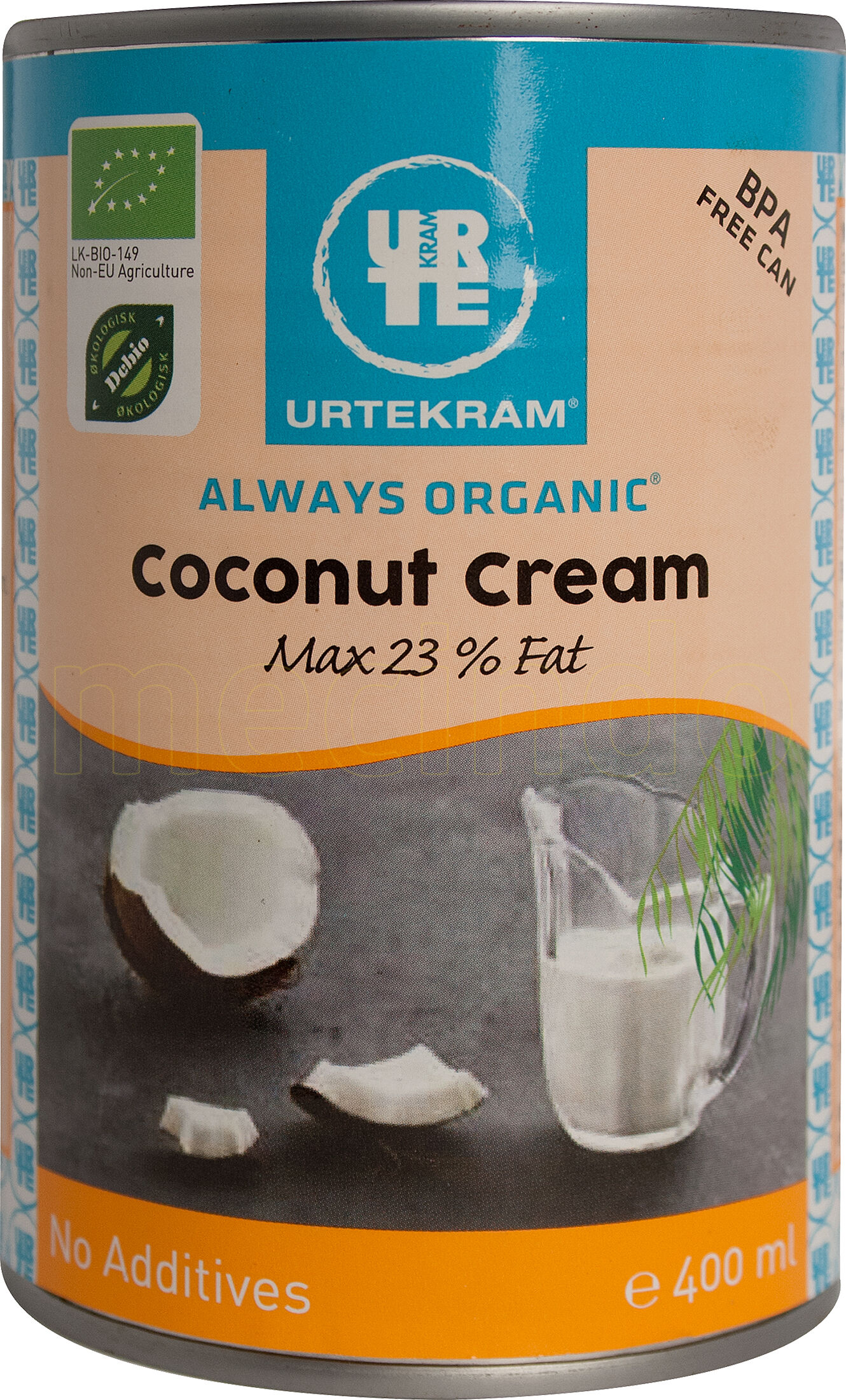 Urtekram Coconut cream Ø - 400 ml