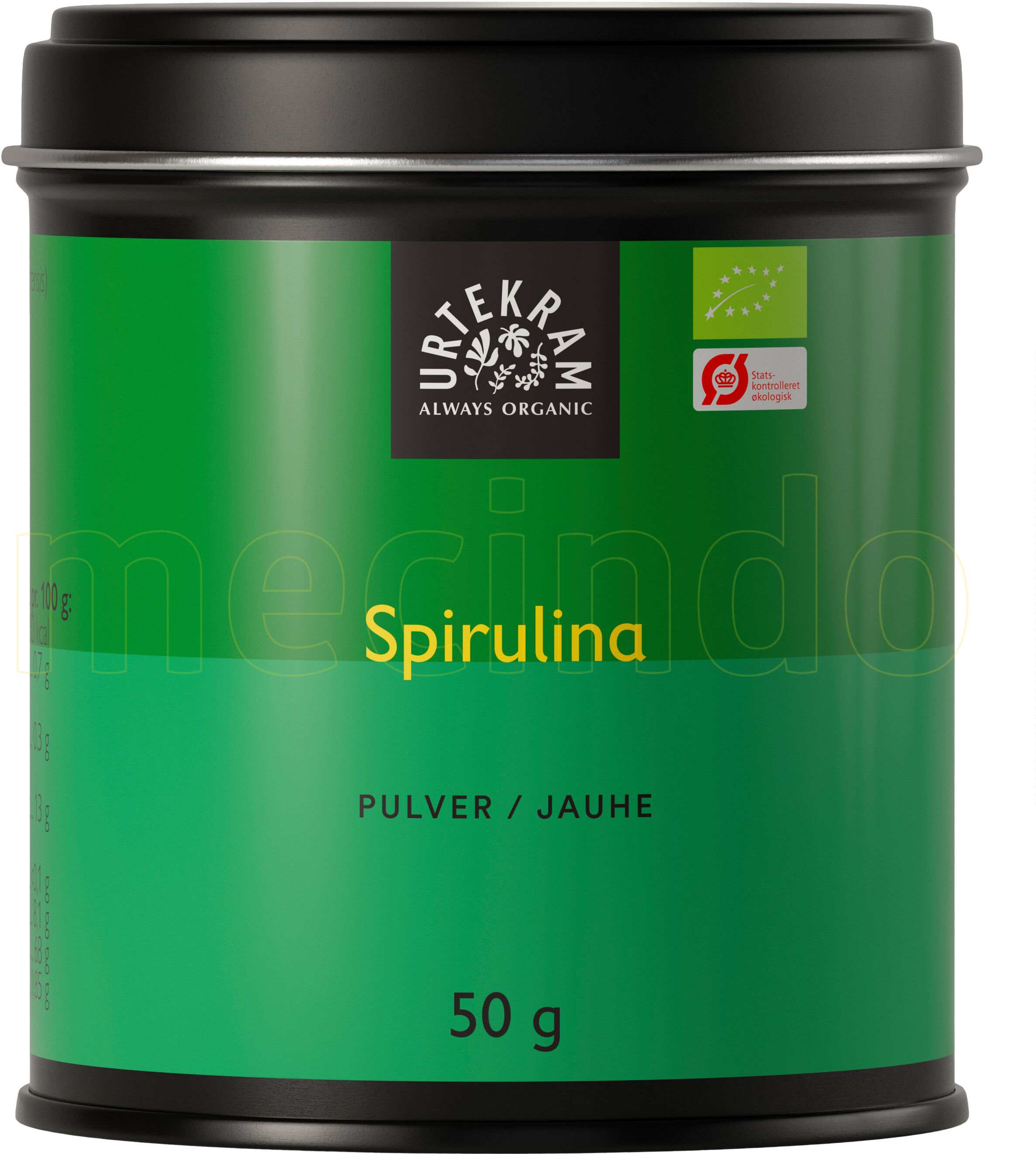 Urtekram Spirulina - 50 g