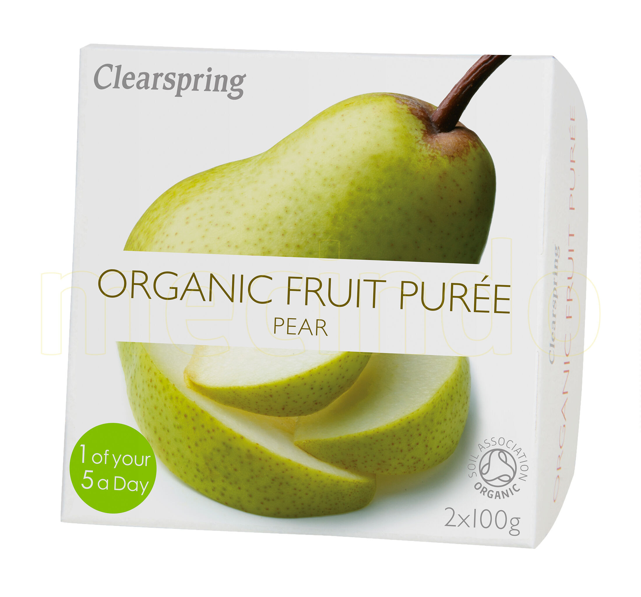 Clearspring Fruktpuré Pære - 2 Gram