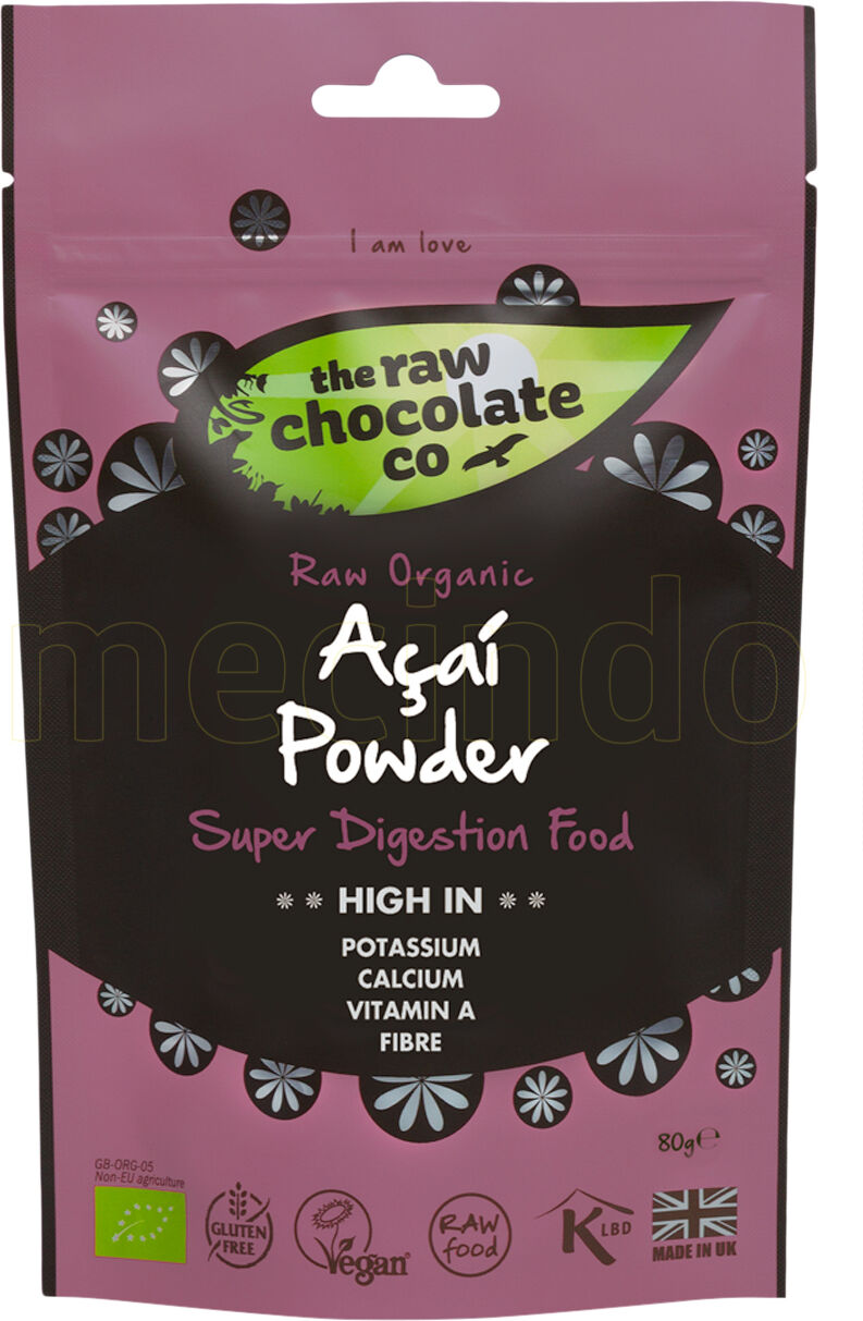 The Raw Chocolate Company Acai Pulver - 80 Gram