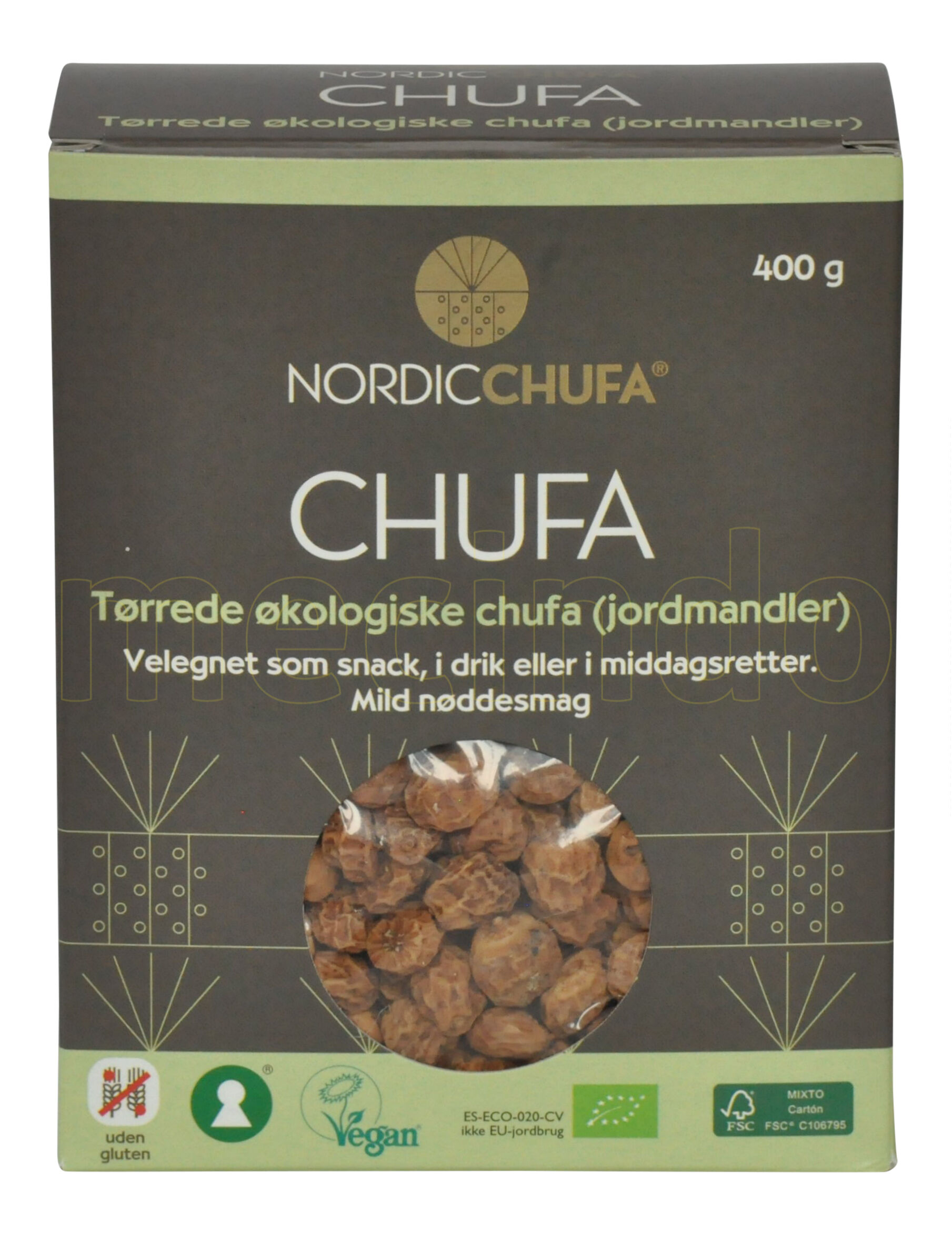 NordicChufa Chufa Jordmandler Glutenfri Ø - 400 g