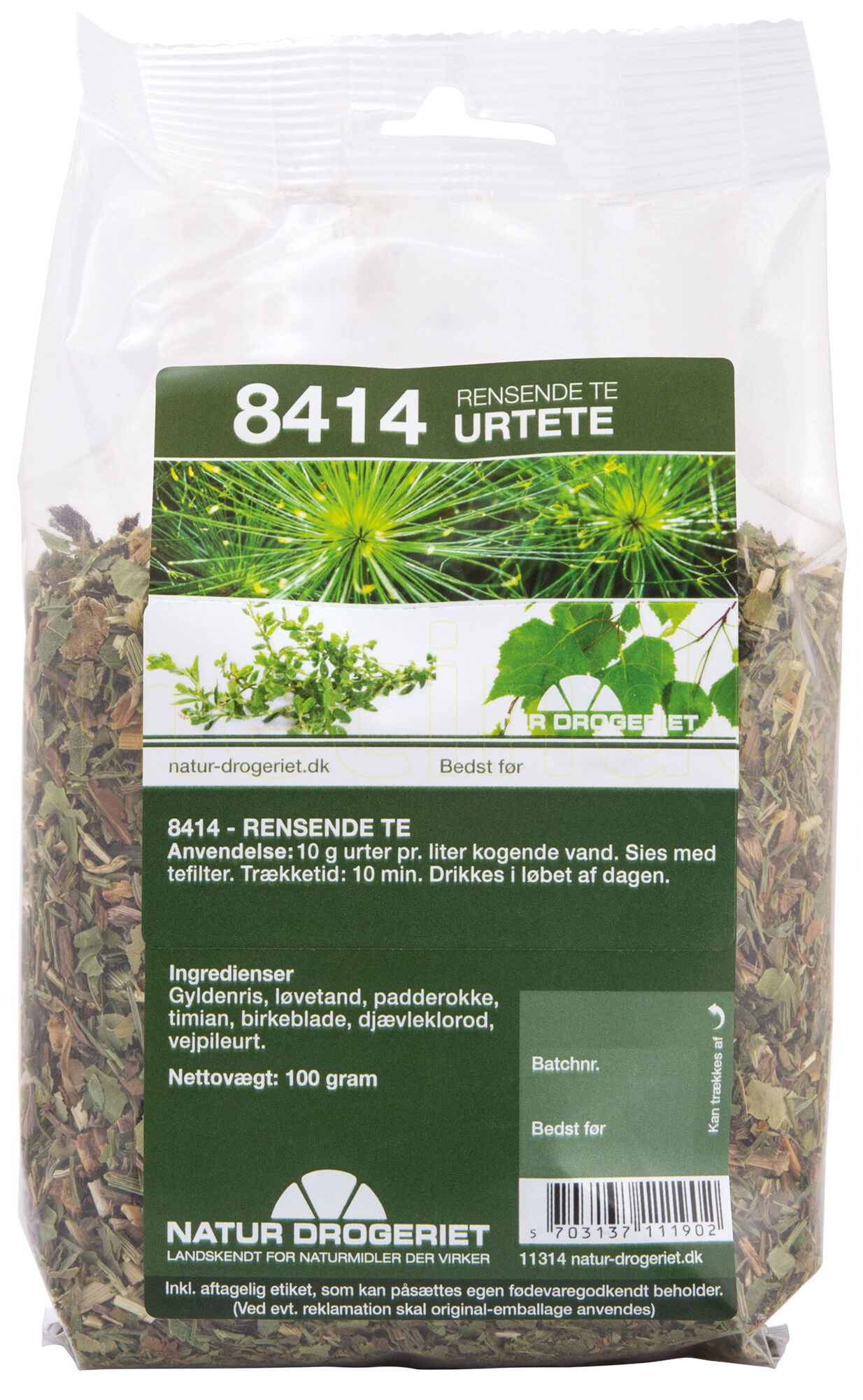 Natur Drogeriet Natur-Drogeriet 8414 Te - 100 g