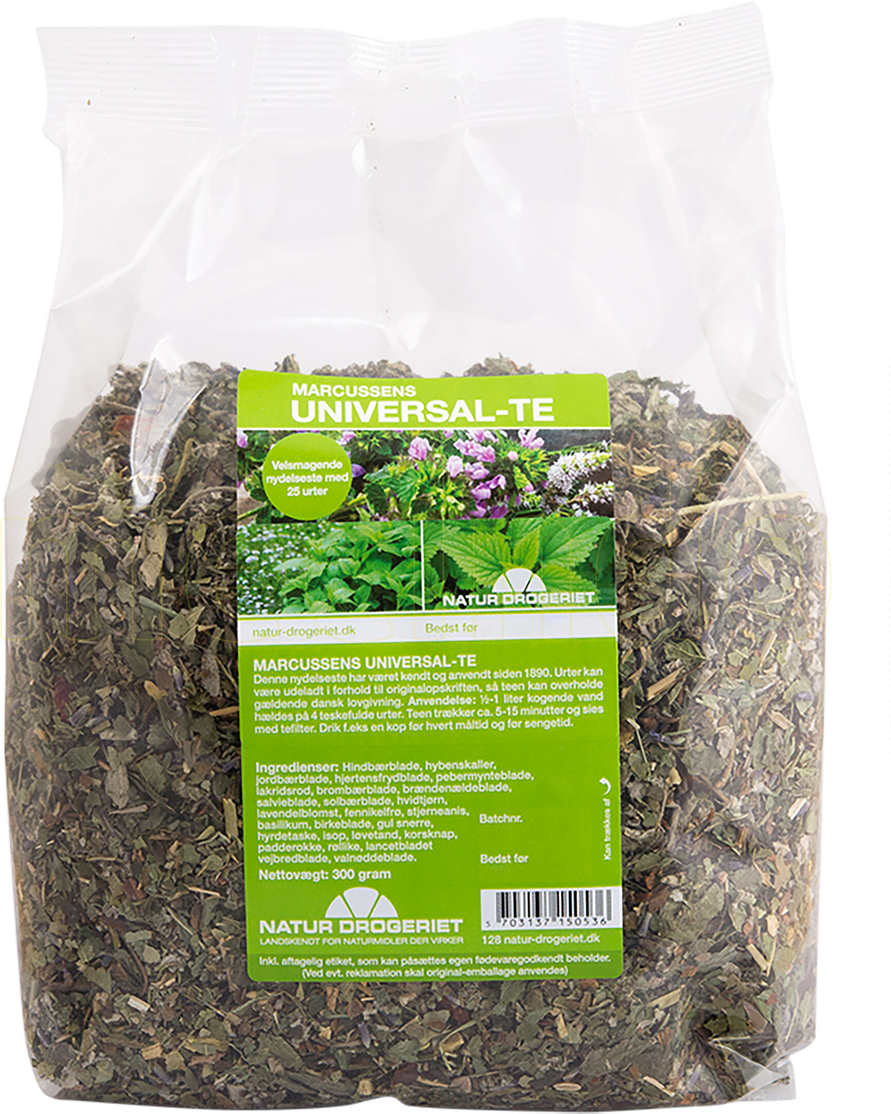 Natur Drogeriet Natur-Drogeriet Marcussens Universal Te - 300 g