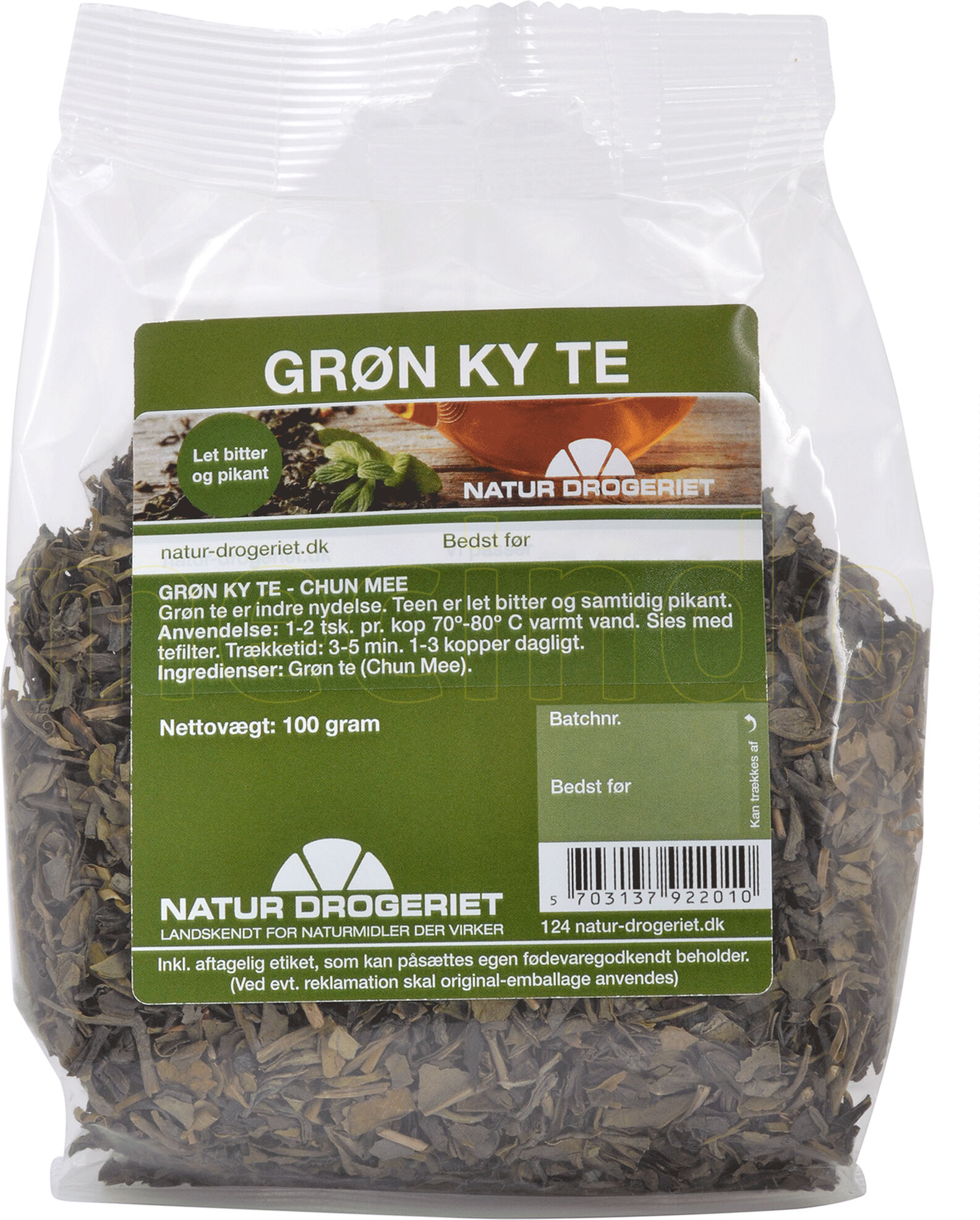 Natur Drogeriet Natur-Drogeriet Grøn Ky Te - 100 g