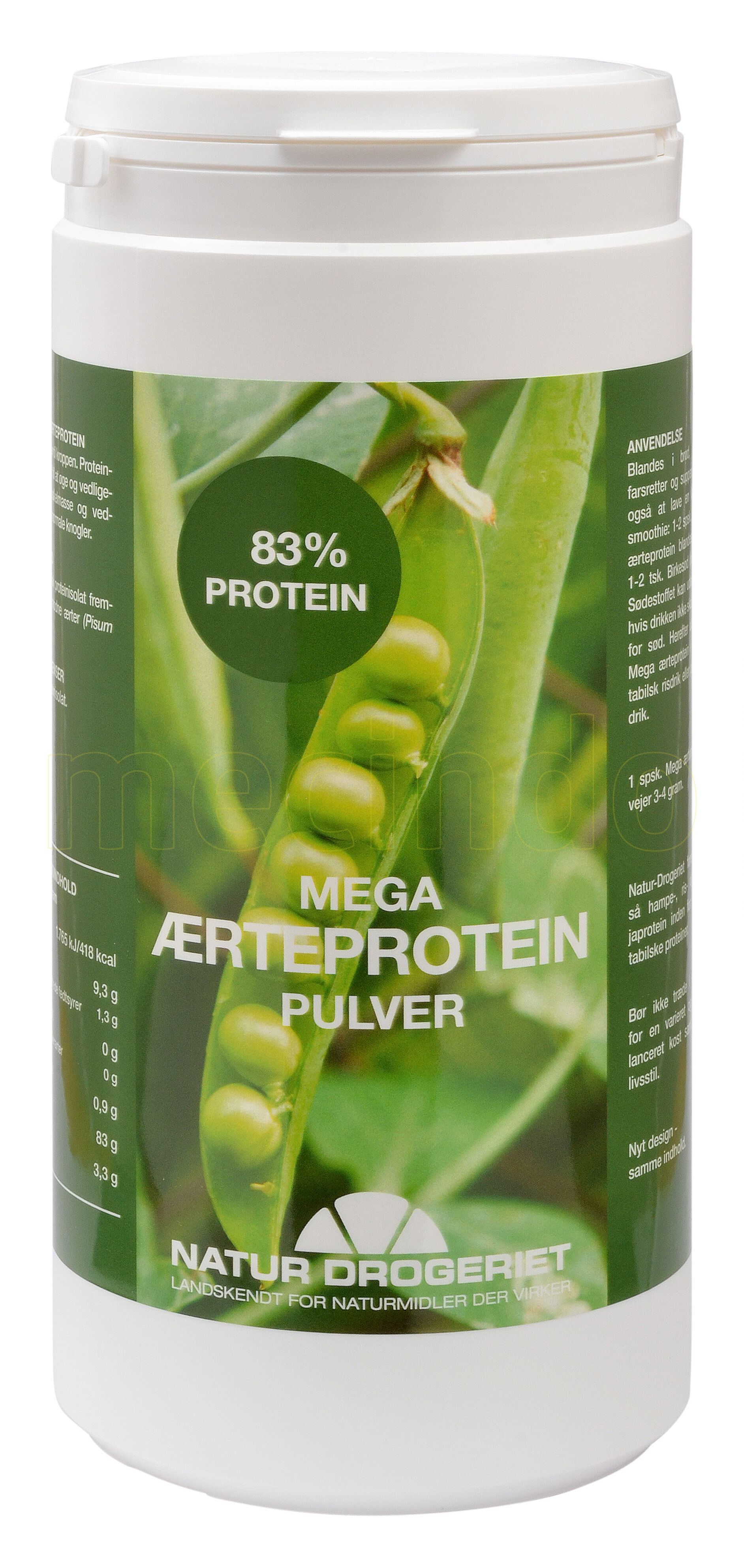 Natur Drogeriet Ærteprotein Mega 83 - 350 g