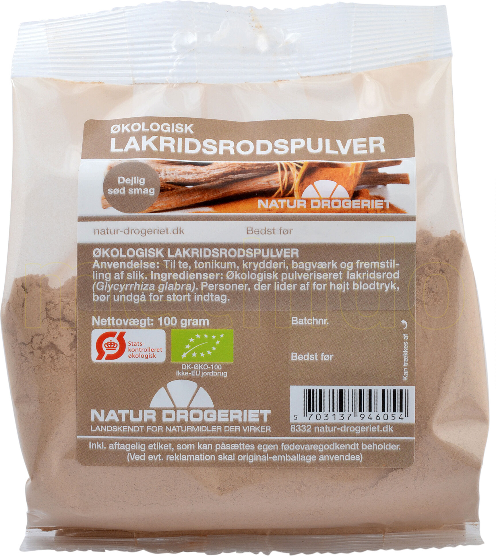 Natur Drogeriet Natur-Drogeriet Lakridsrodspulver Ø - 100 g