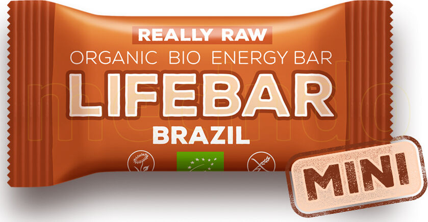 AbsorBurn Lifebar Mini Brazil Paranøtter Raw Ø - 25 g