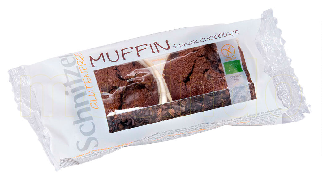 Schnitzer Muffins m. mørk chokolade glutenfri Ø - 140 g