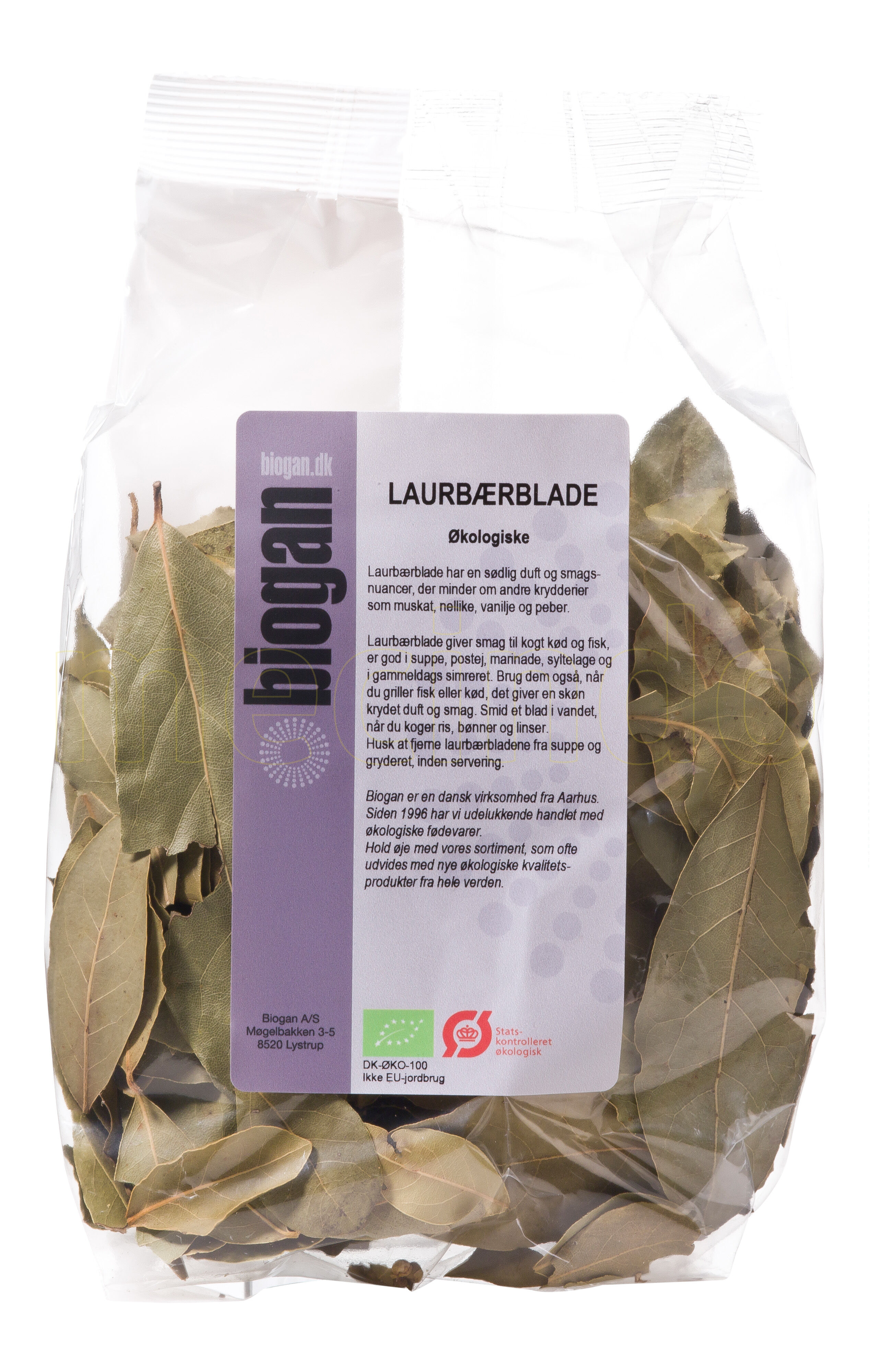 Biogan Økologiske Laurbærblader - 50 g