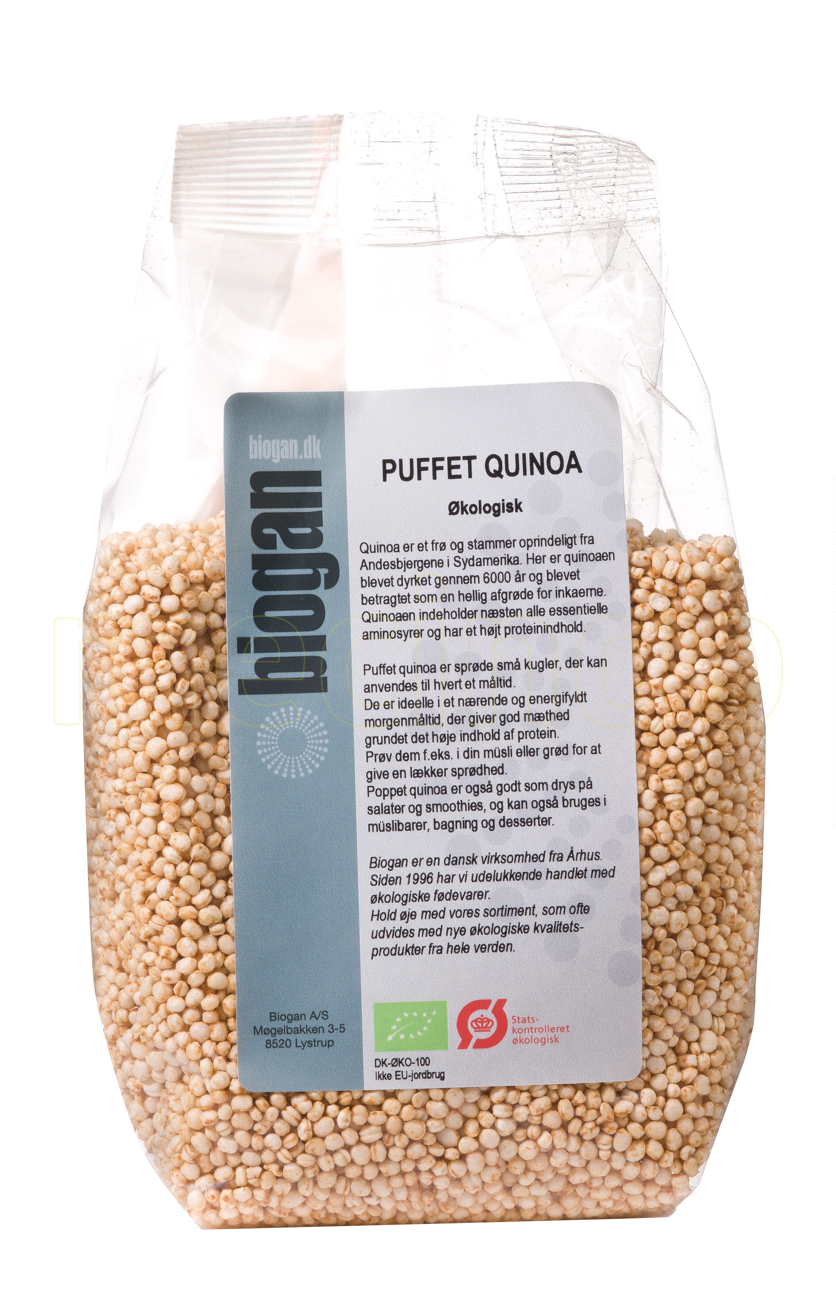 Biogan Quinoa Poppet Ø - 150 g