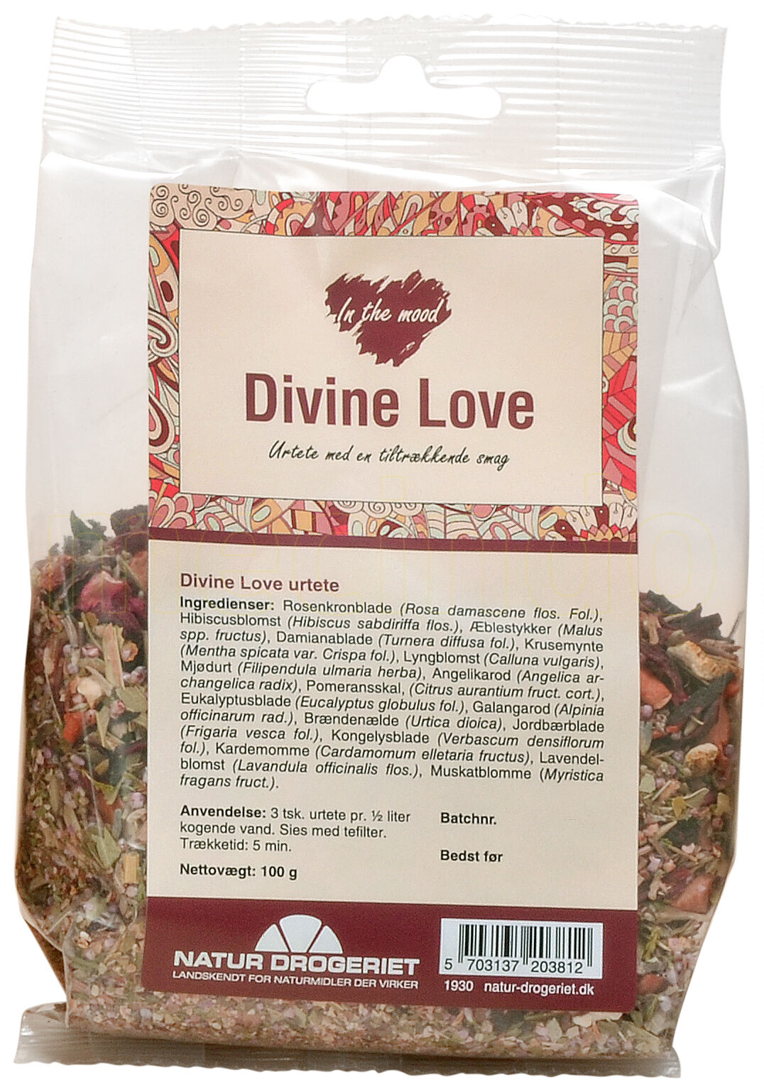 Diverse Natur-Drogeriet Divine Love Te - 100 g