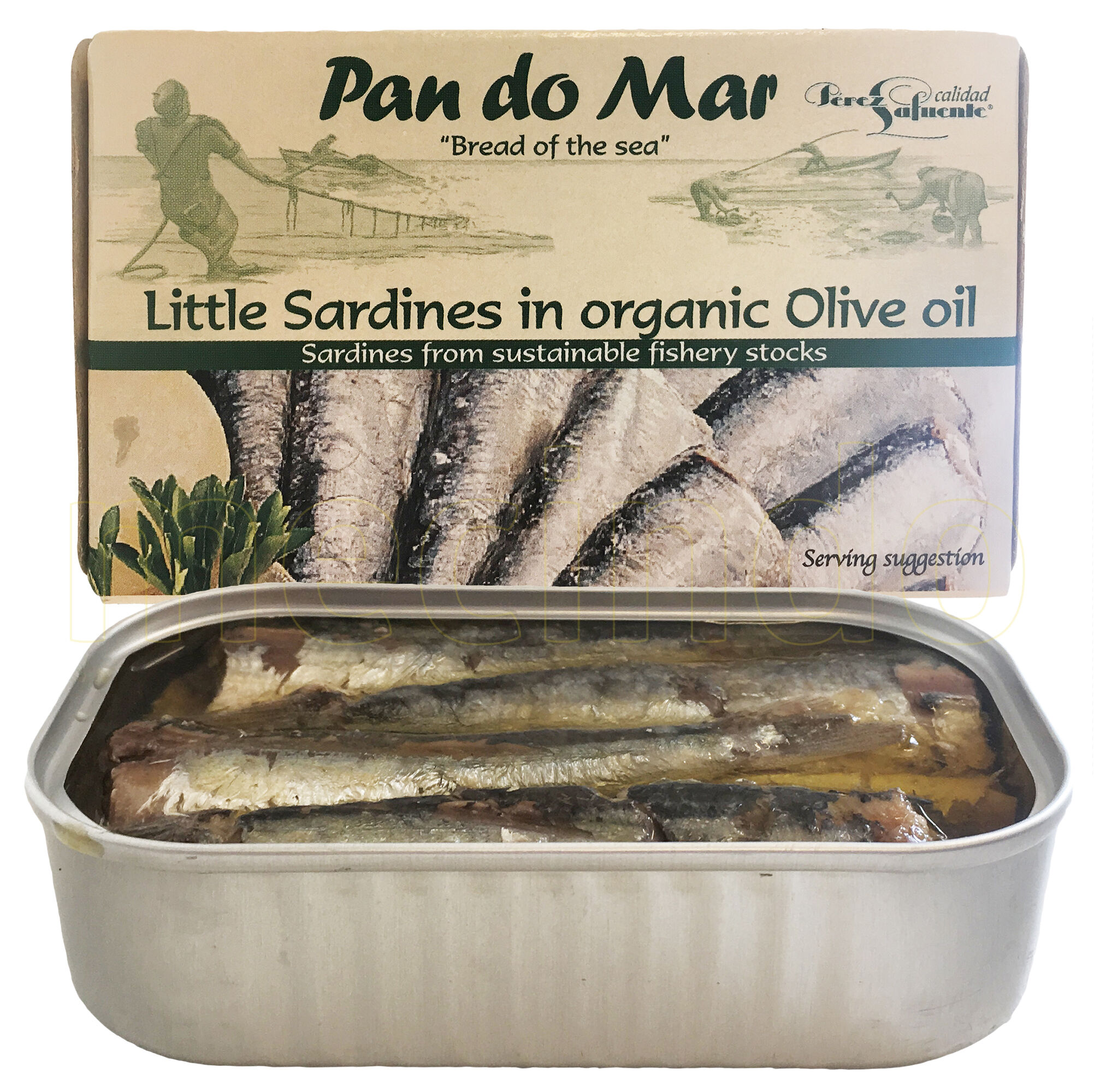 Pan do Mar Små Sardiner I Olivenolje - 120 g