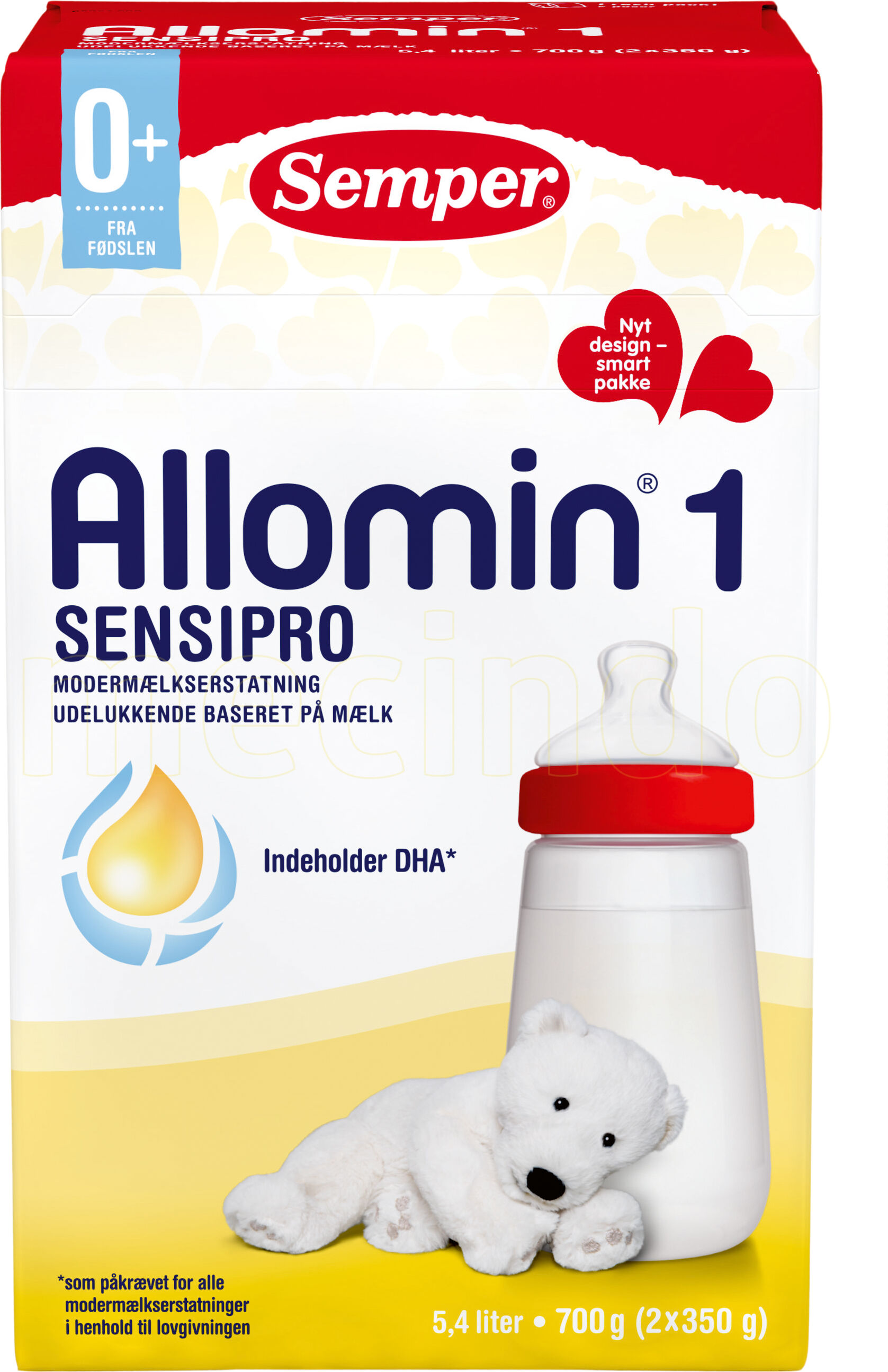 Semper Allomin 1 Syrnet Sensipro Morsmelkerstatning 0+ - 700 g