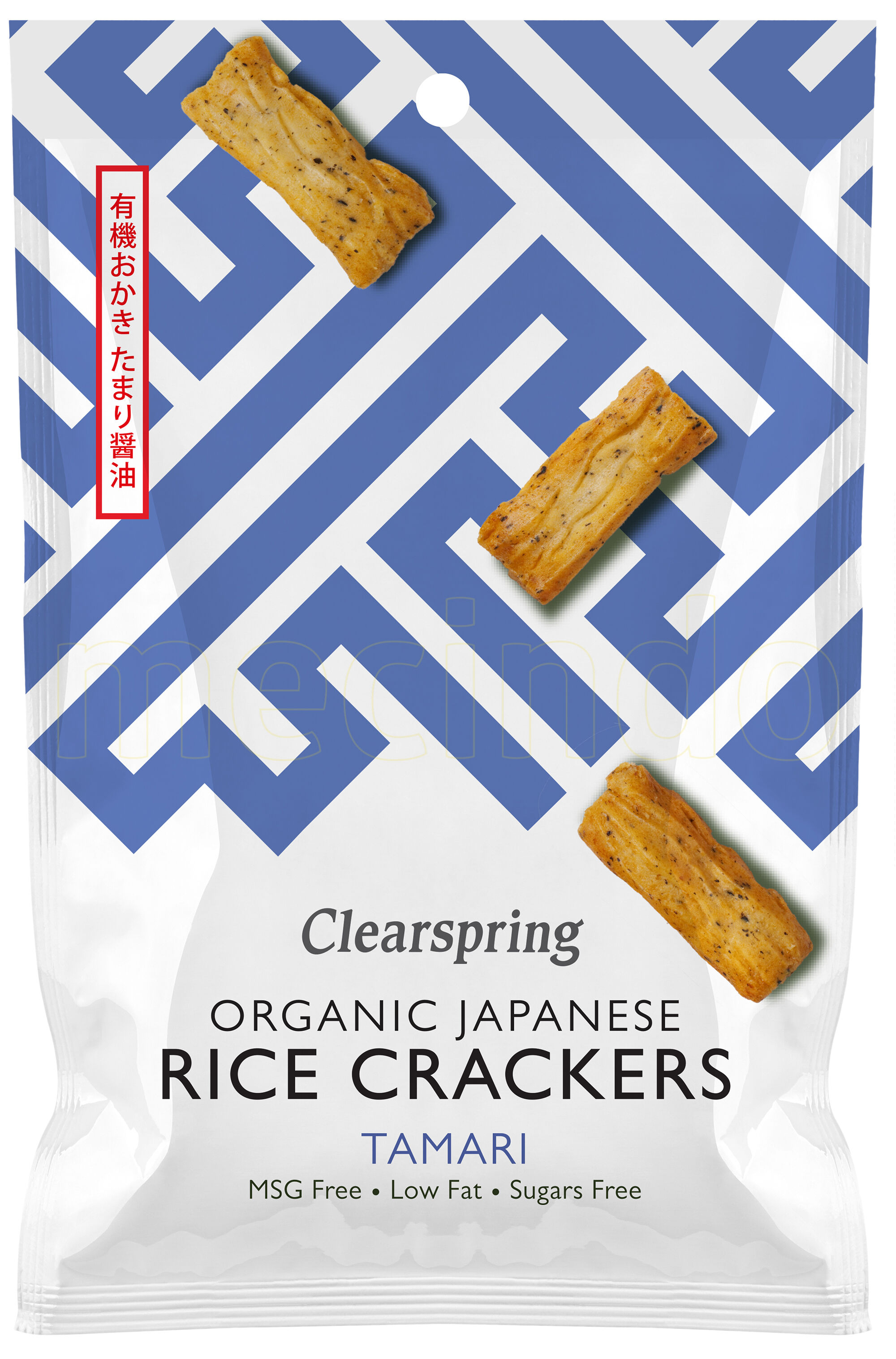 Clearspring Rice Cracker Tamari Ø - 50 g