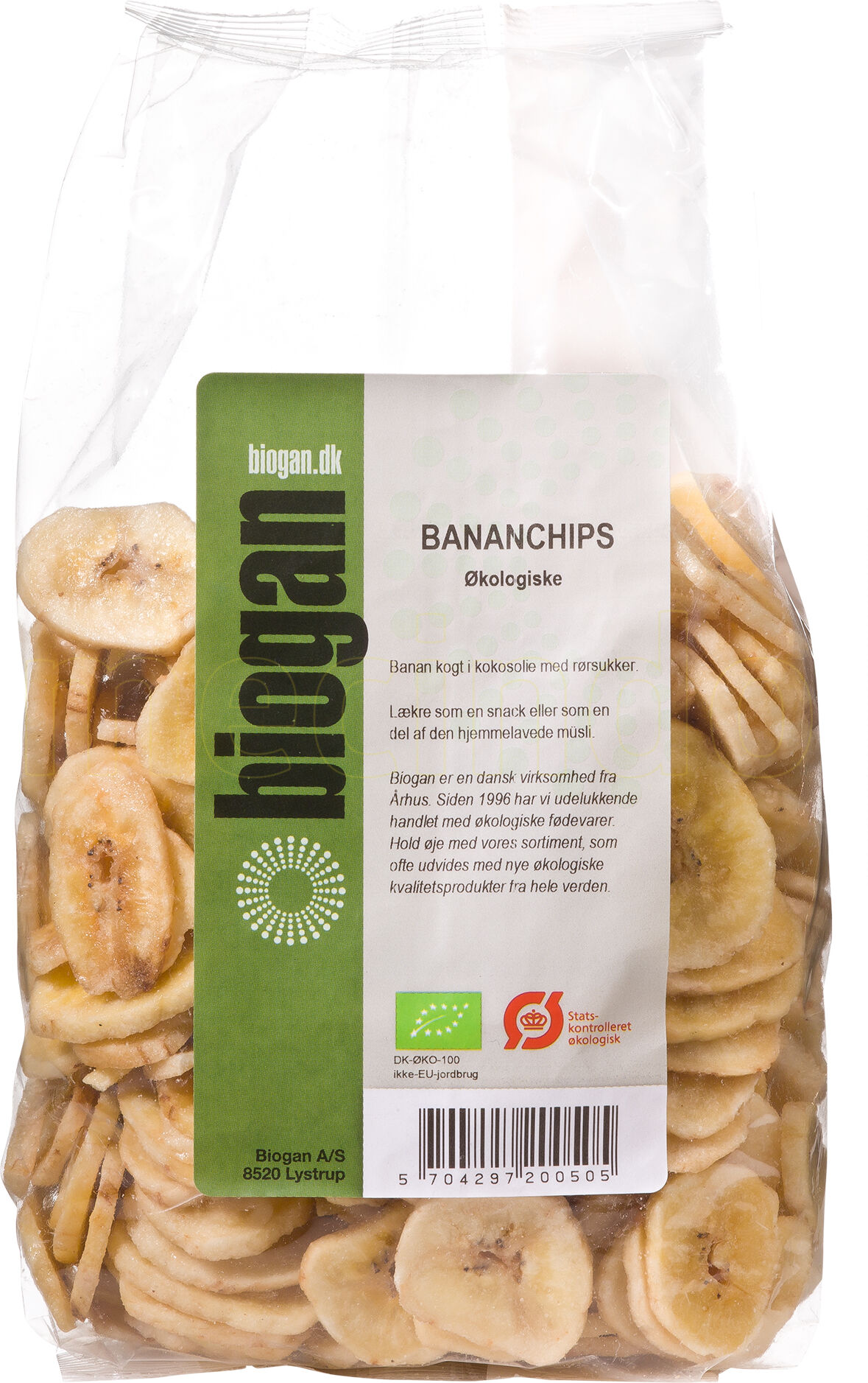 Biogan Bananchips Ø - 400 g