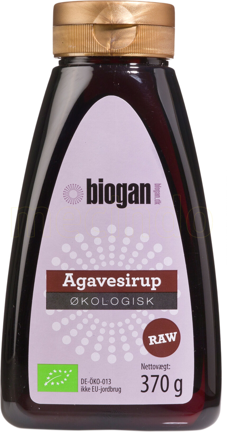 Biogan Agave Sirup Mørk Ø - 350 g