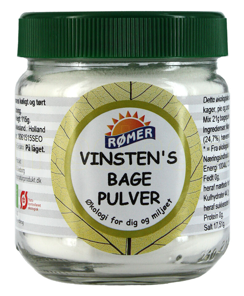 Rømer Bakepulver Vinsten Ø - 115 g