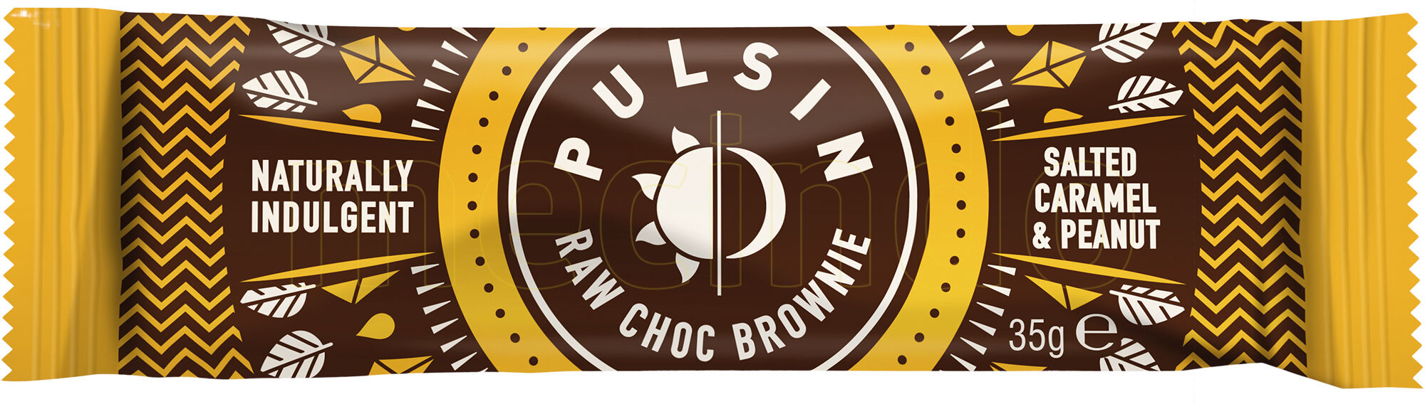 Pulsin Bar Raw Choc Brownie Salted Caramel - 35 g