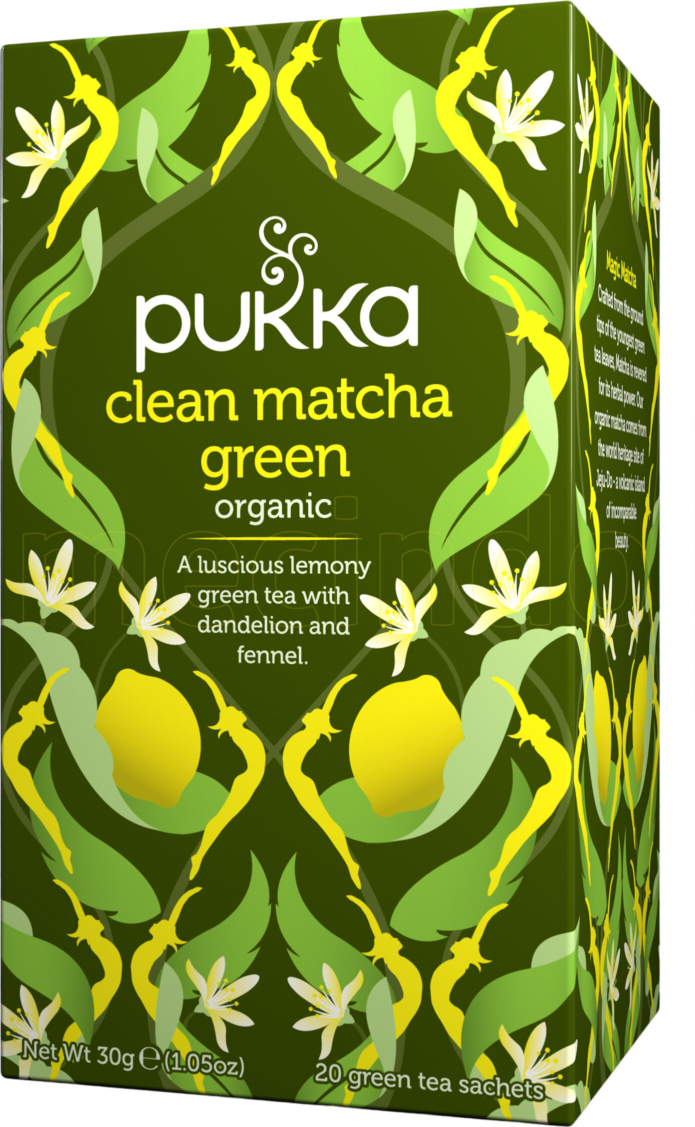 Pukka Clean Green Tea Øko - 20 Poser