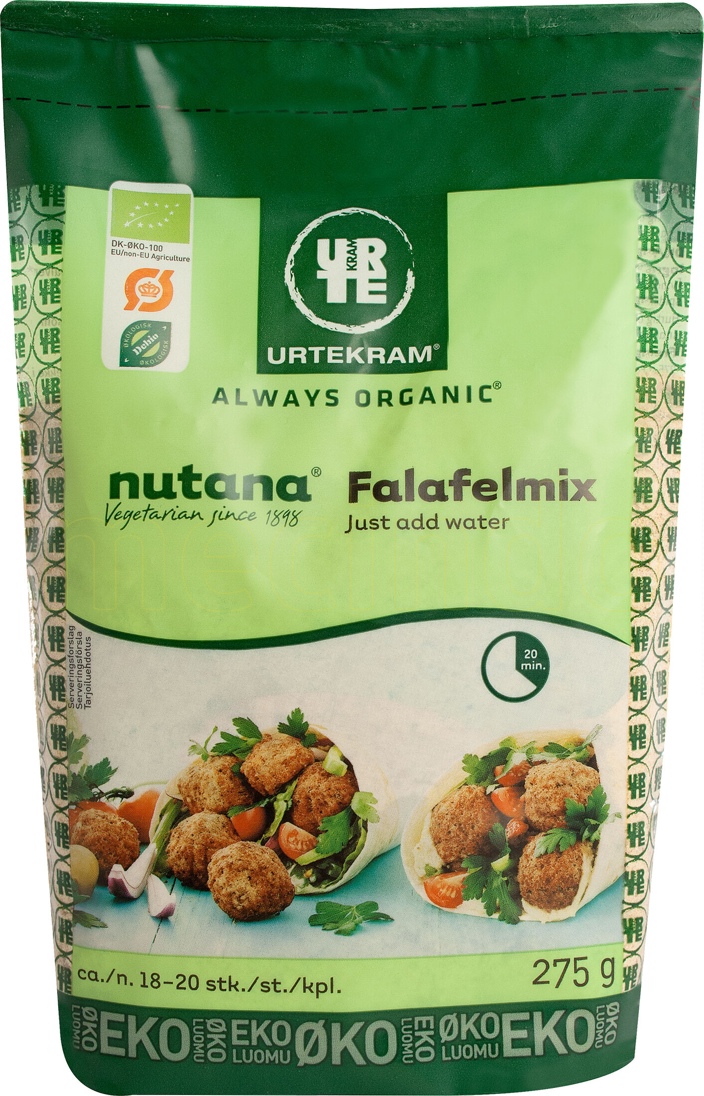 Nutana Urtekram Falafelmiks Ø - 275 g