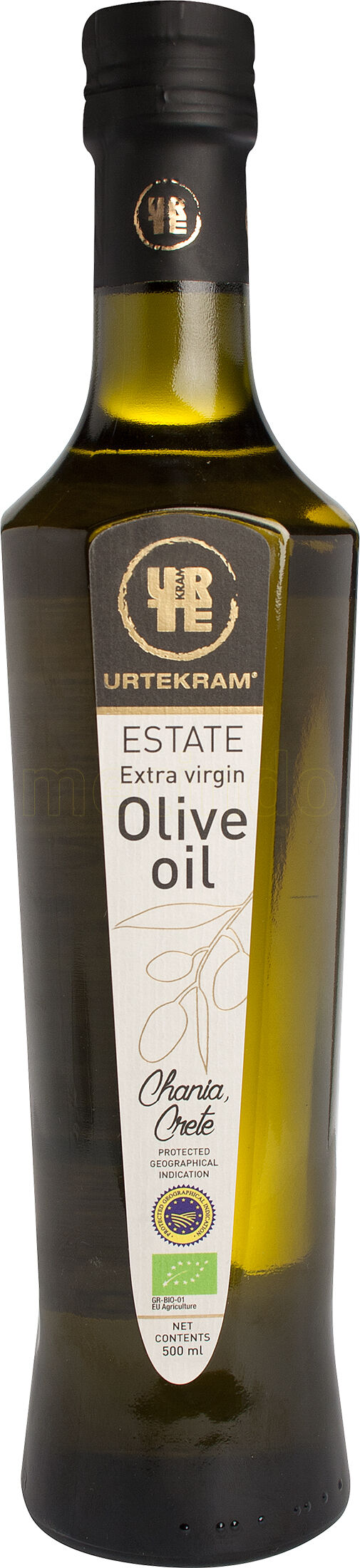 Urtekram Olivenolje Ekstra Jomfru Kreta Ø - 500 ml