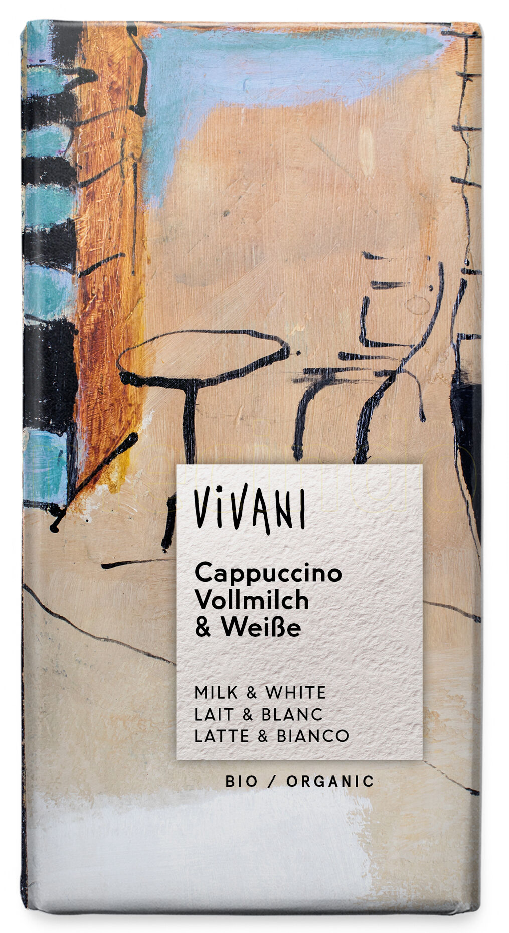 Vivani Cappuchino Sjokolade Ø - 100 Gram
