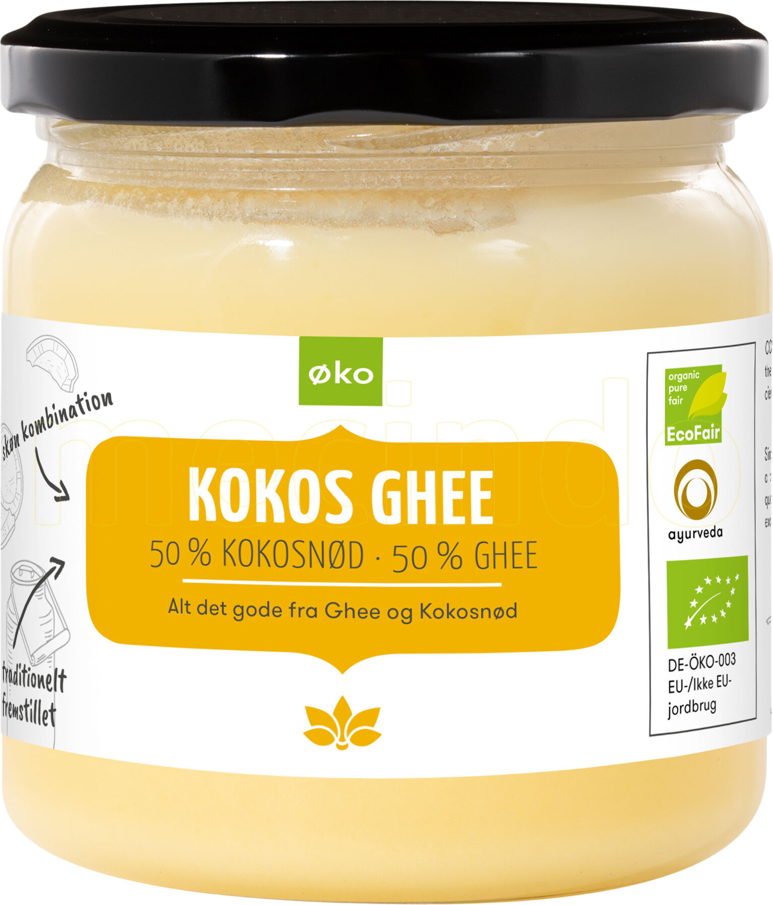 Cosmoveda Kokos Ghee Ø - 300 g