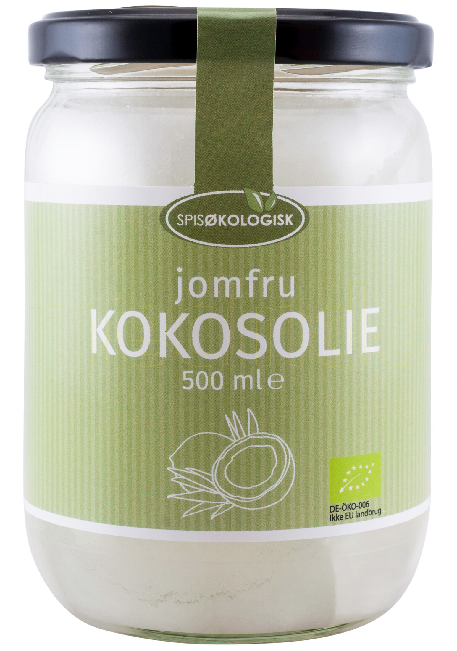 Spis Økologisk Kokosolie Koldpresset Jomfru Ø - 500 ml