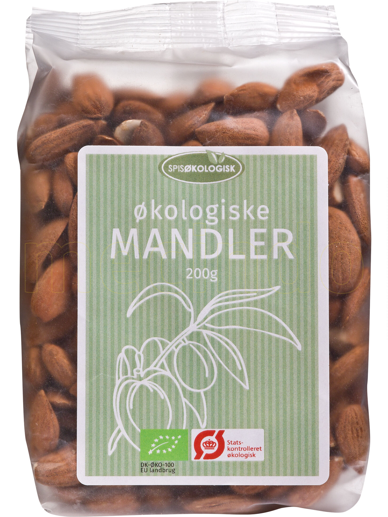 Spis Økologisk Mandler Ø Spis Økologisk - 200 g
