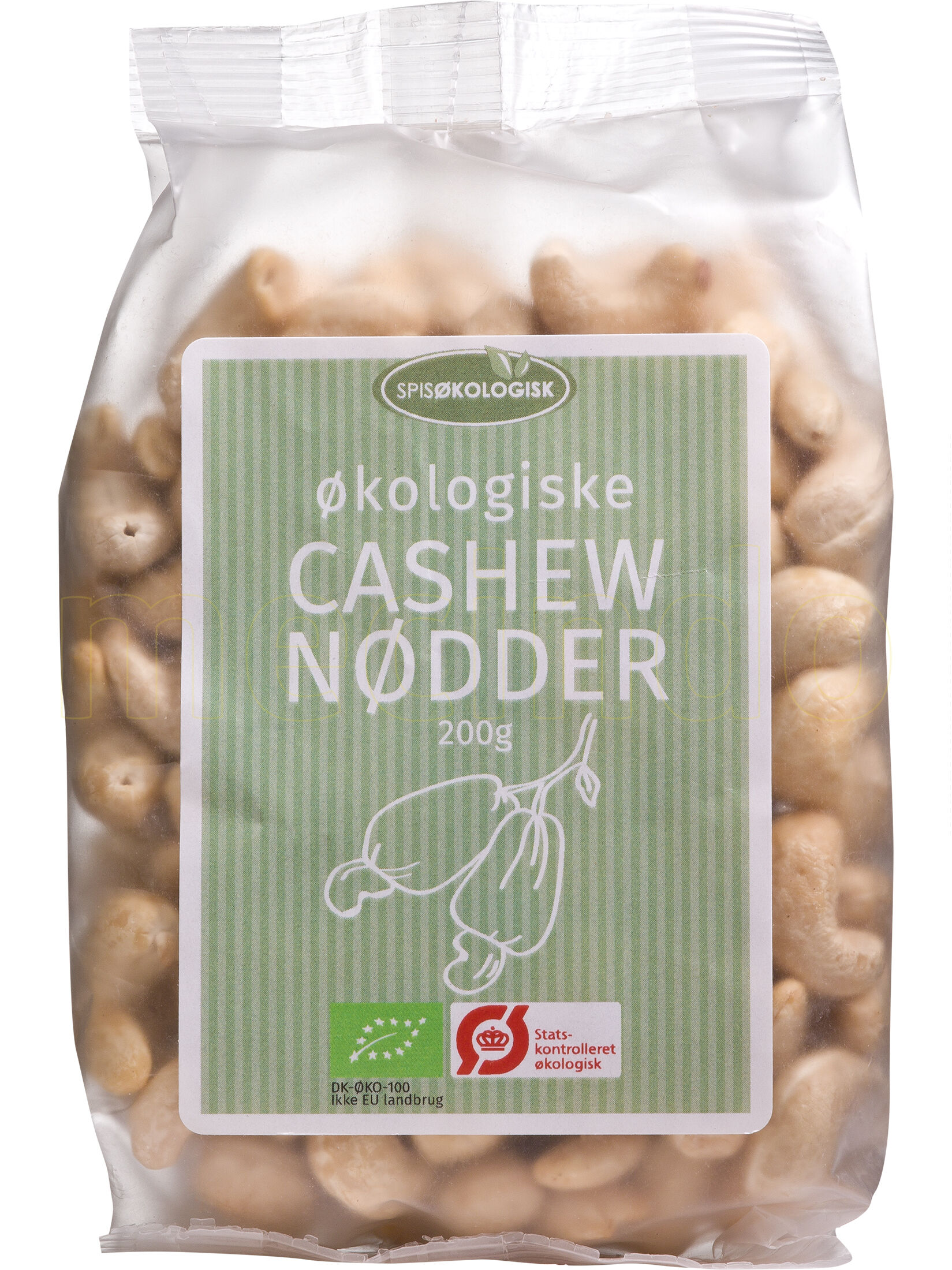 Spis Økologisk Cashewnødder Ø Spis Økologisk - 200 g