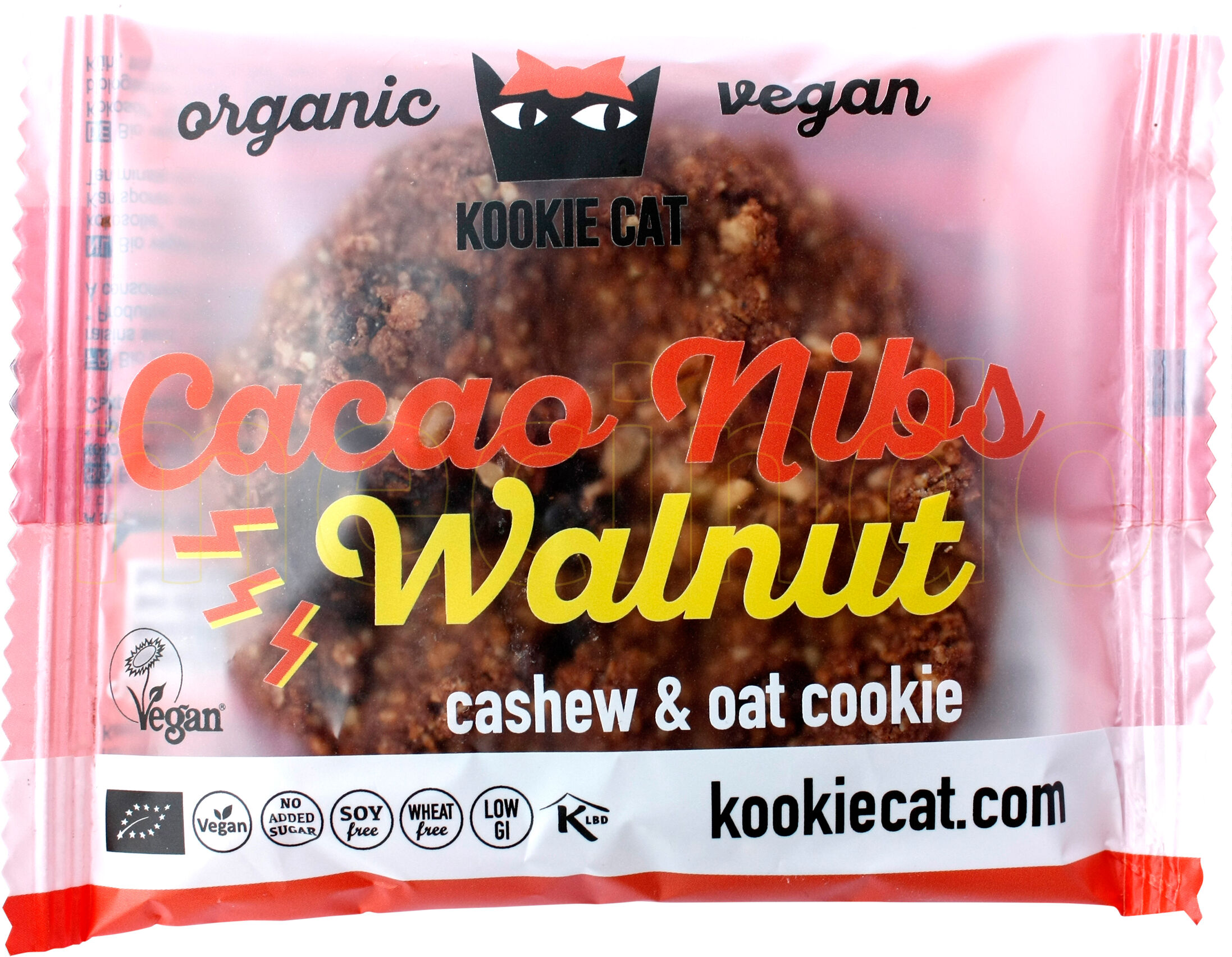 Kookie Cat Cacao Nibs Walnut Ø - 50 g