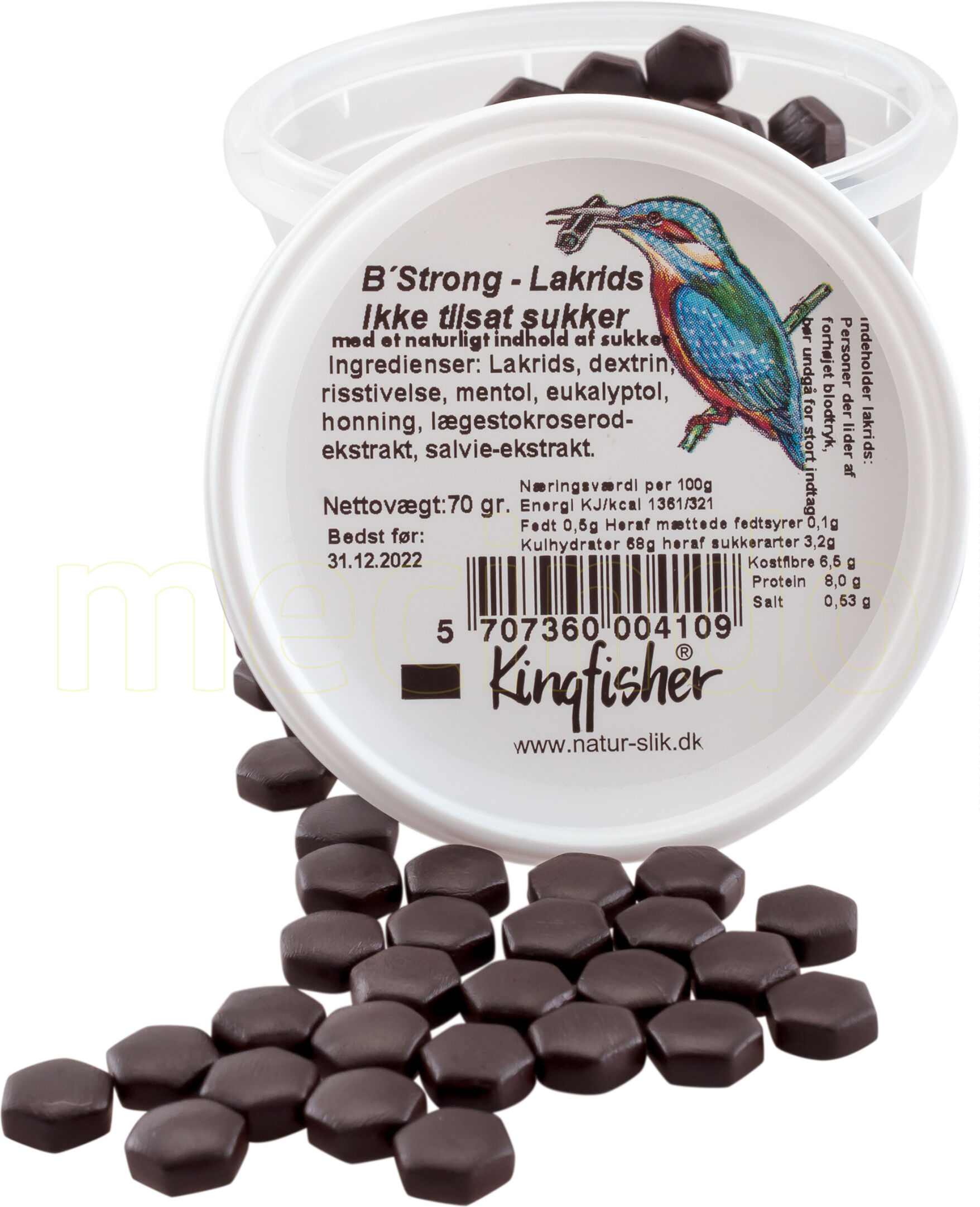 Kingfisher Lakrids Bee Strong - 70 g