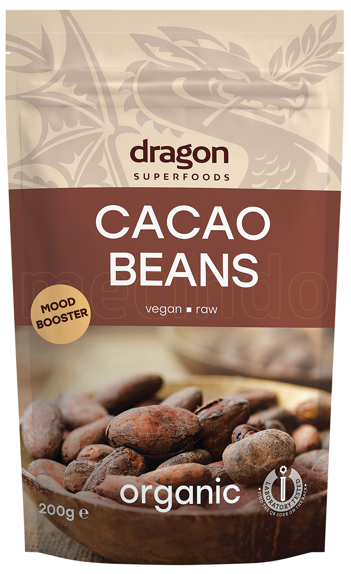 Dragon Superfoods Kakao Bønner Ø - Dragon Superfoods - 200 g