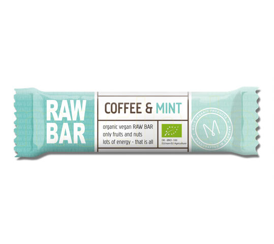 Mols Organic Raw Bar Coffee & Mint Ø - 45 g